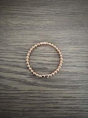 Kate Spade New York Ready Set Bow Rose Gold Ball Bead Bangle Bracelet